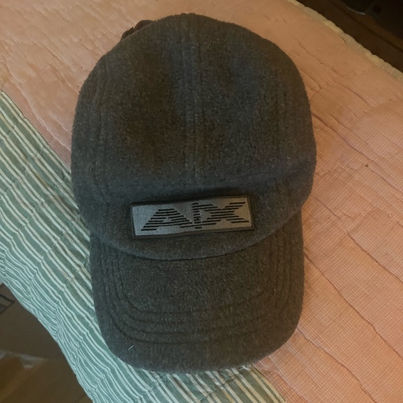 Armani Exchange A/X Grey felt cap - Picture 1 of 1